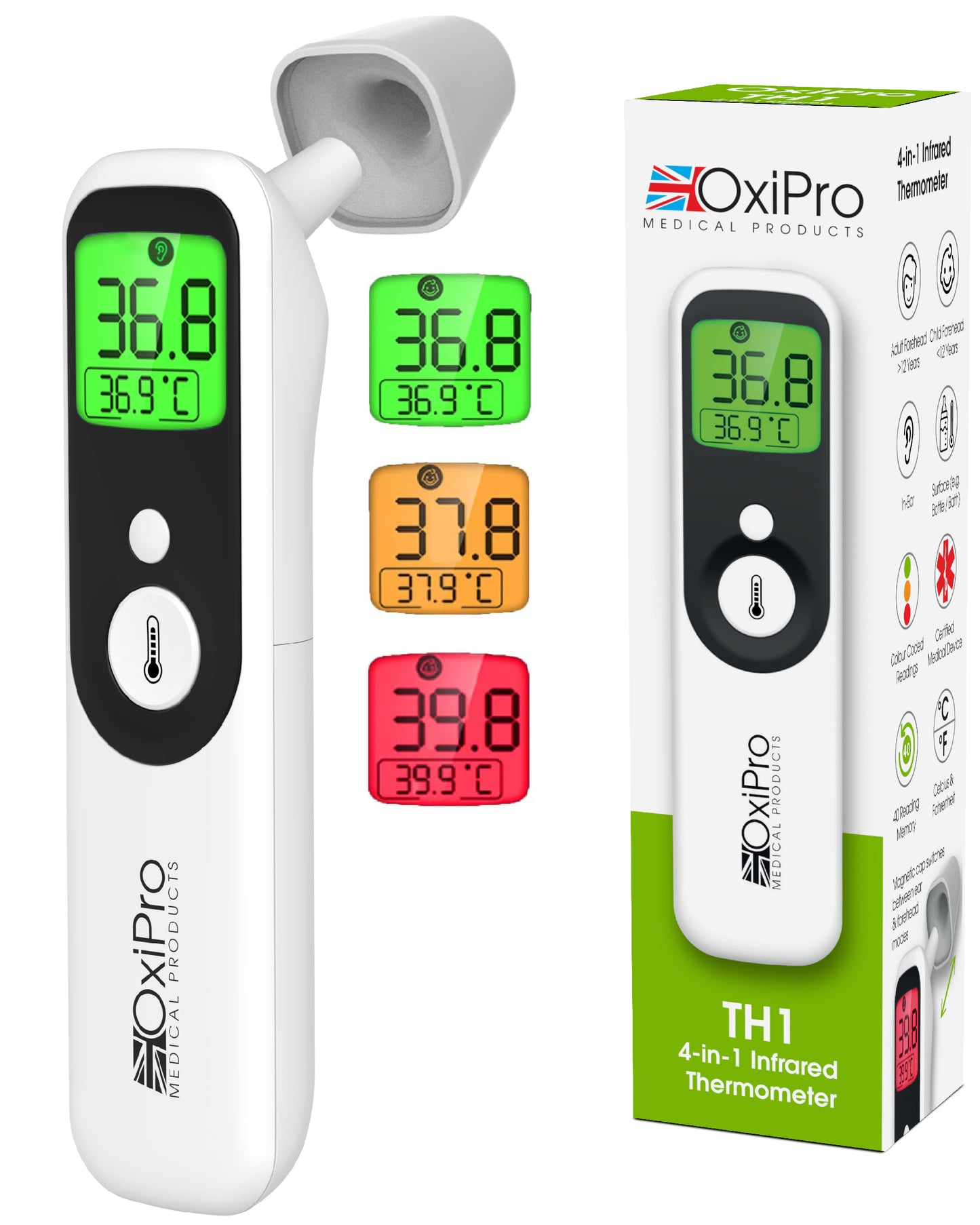 OxiPro TH1 Infrared Thermometer
