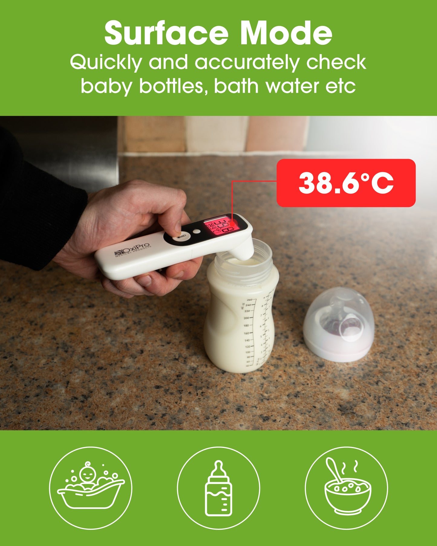 OxiPro TH1 Infrared Thermometer