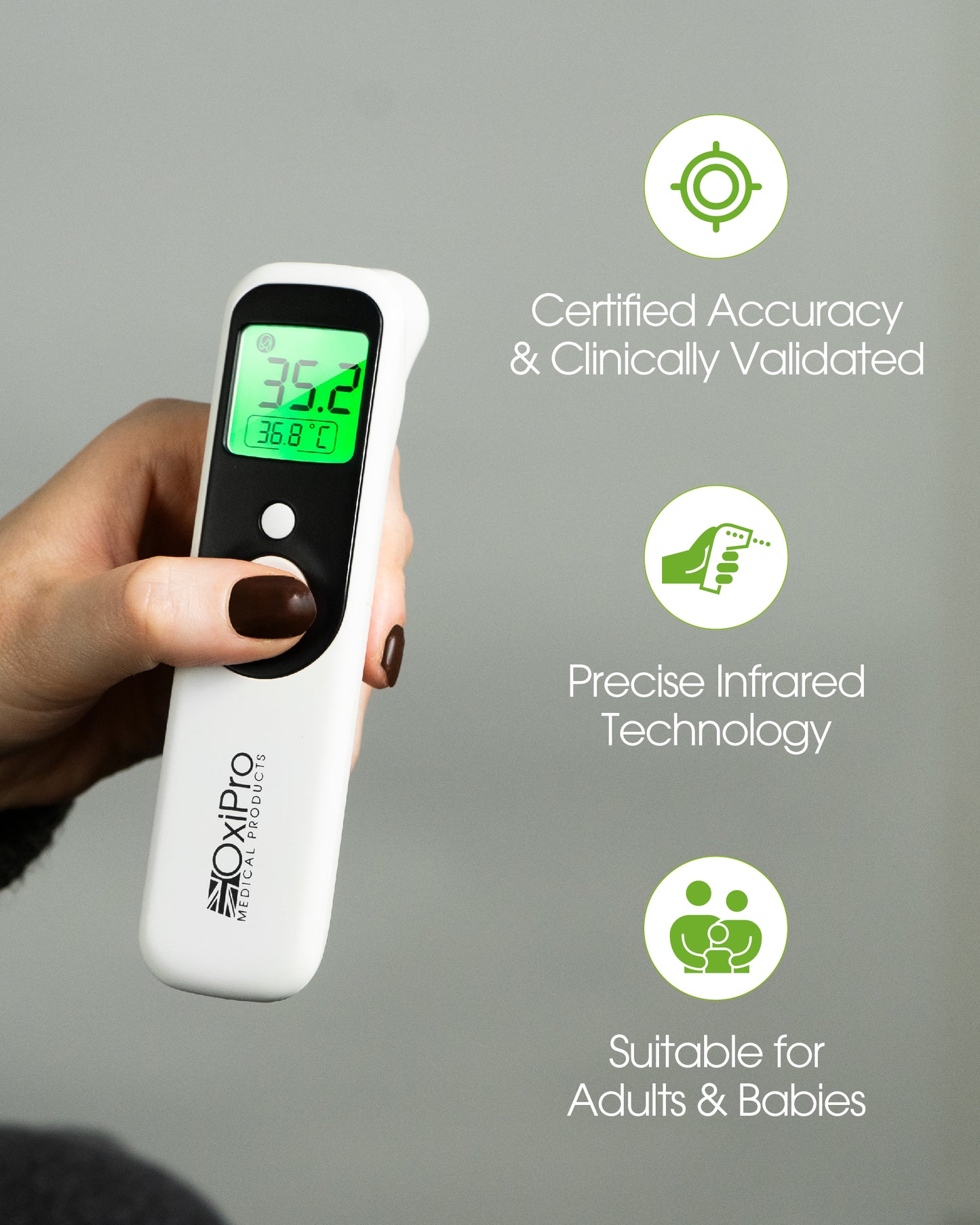 OxiPro TH1 Infrared Thermometer