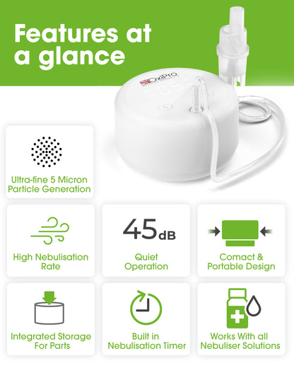 OxiPro NB20 Compressor Nebuliser