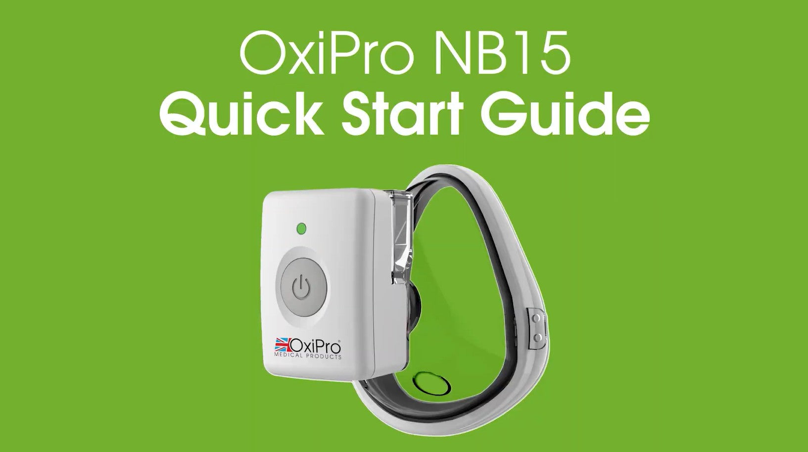Load video: How to correctly use the OxiPro NB15 Nebbuliser